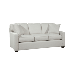 sofá de tres puestos blanco