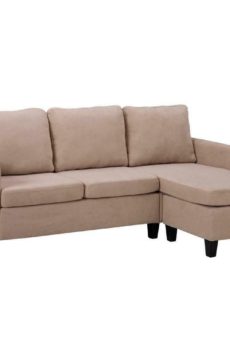 sofá modular reversible color beige