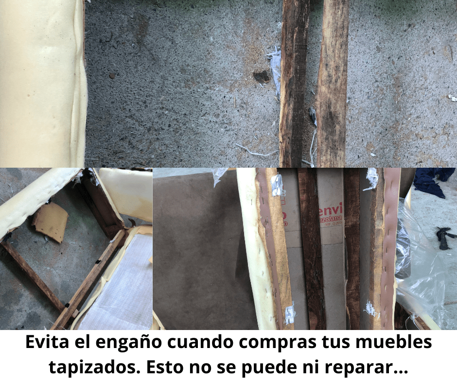 muebles tapizados de calidad.